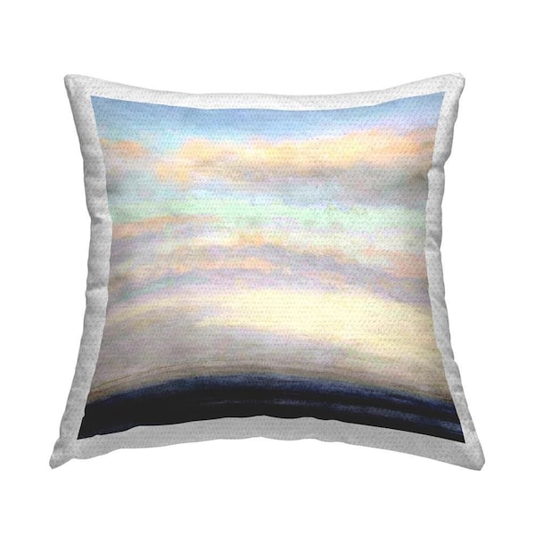 Stupell Industries Ombre Pastel Sky Outdoor Printed Throw Pillow by Suzanne Nicoll