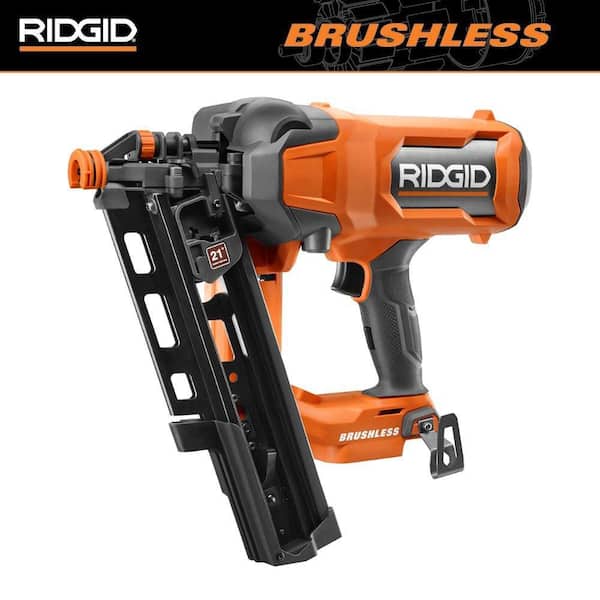 18V Brushless Cordless 21° 3-1/2 in. Framing Nailer (Tool Only)