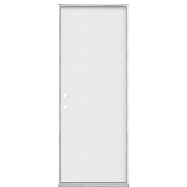 Masonite 30 in. x 80 in. Premium Flush RightHand Inswing