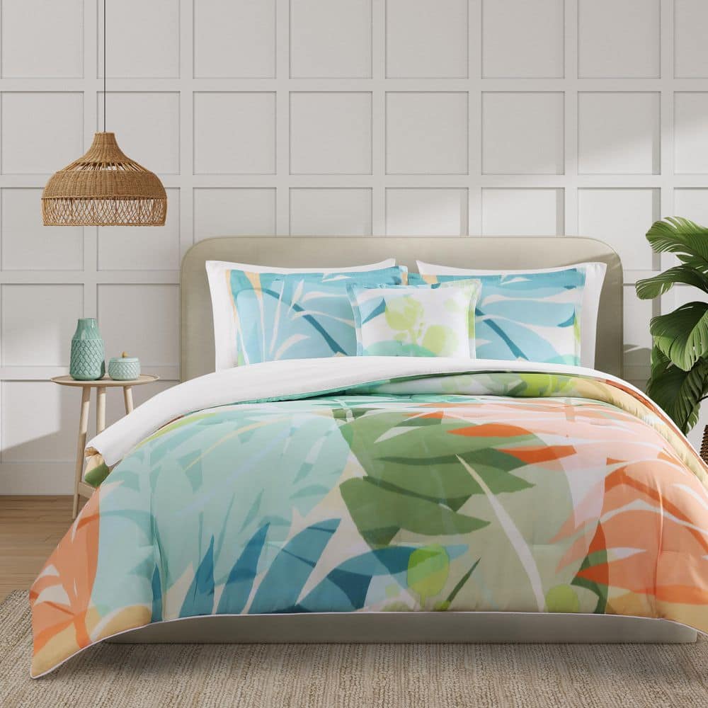 Tahiti Polyester Full/Queen 3Pc. Comforter Set
