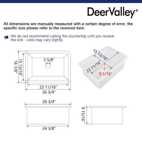 ファースト・フレディ DeerValley Ace White Elongated square Chair height 12-in