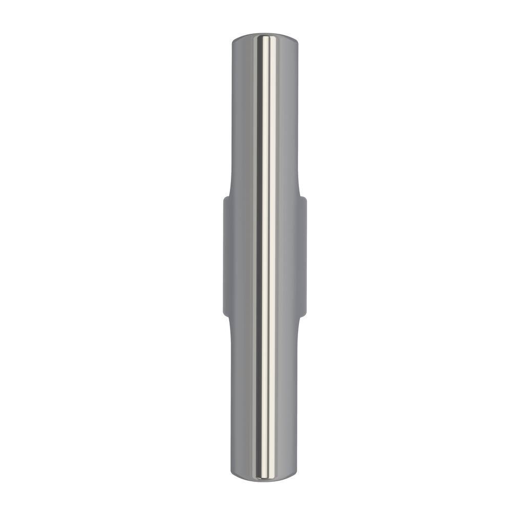 Polished Chrome Modern T-Handle Cabinet Knob with Mounting Hardware