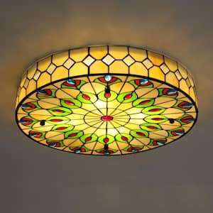20 in - Flush Mount Ceiling Lights - The Home Depot