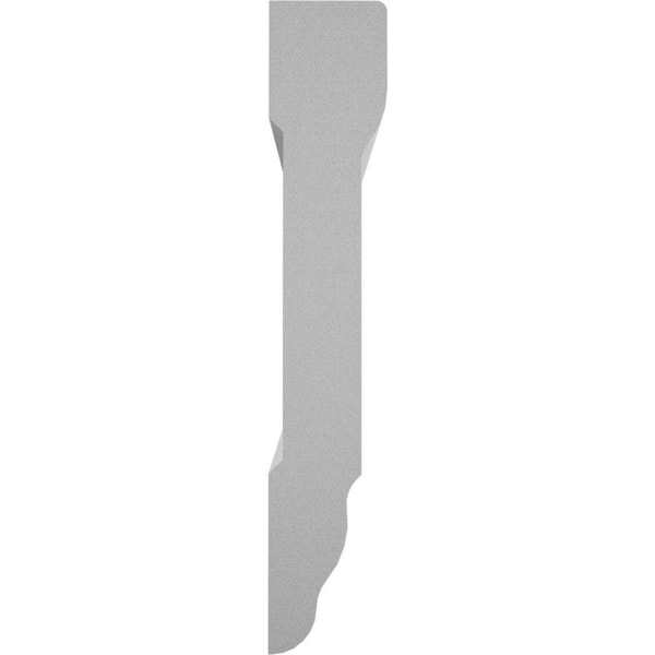 Royal Mouldings - 6761 1/2 in. x 2 3/4 in. x 96 in. Finished PVC Composite White Casing (1-Piece − 8 Total Linear Feet)