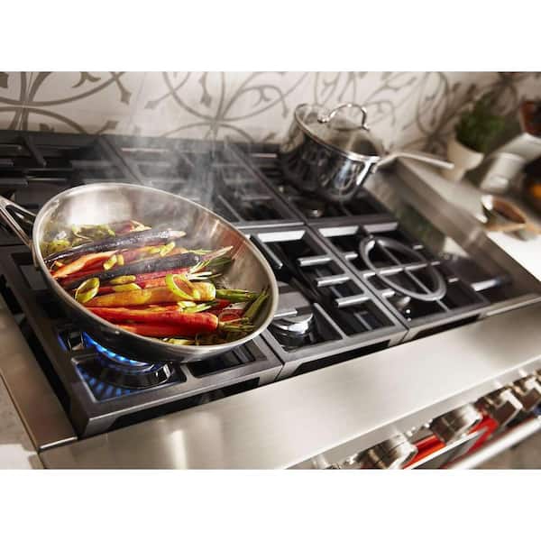 KitchenAid 6.7 Cu. Ft. Freestanding Dual Fuel Double Oven Range