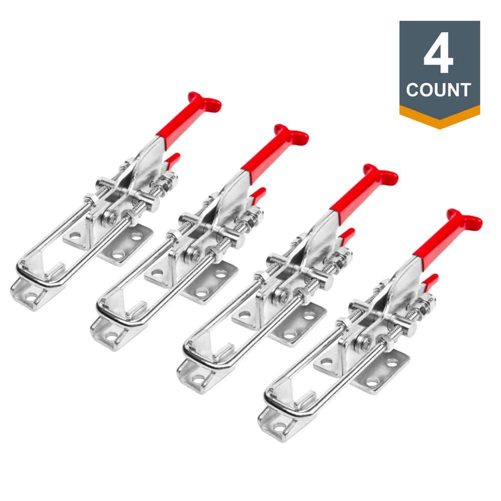 One Touch Push Lock Clamps Provide Tool-less Locking