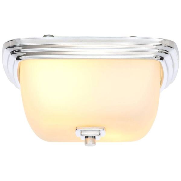 World Imports Galway Bath Collection 2-Light Chrome Ceiling Flushmount