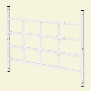 Mr. Goodbar 34 in. White Commercial Door Grille sCDG 3470 - The Home Depot