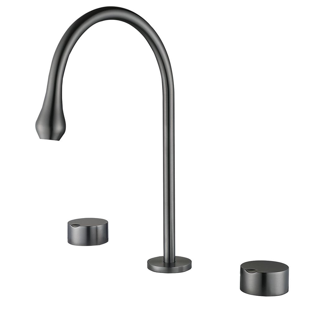 Boyel Living 8 in. Widespread 2Handle HighArc Bathroom Faucet in Lead
