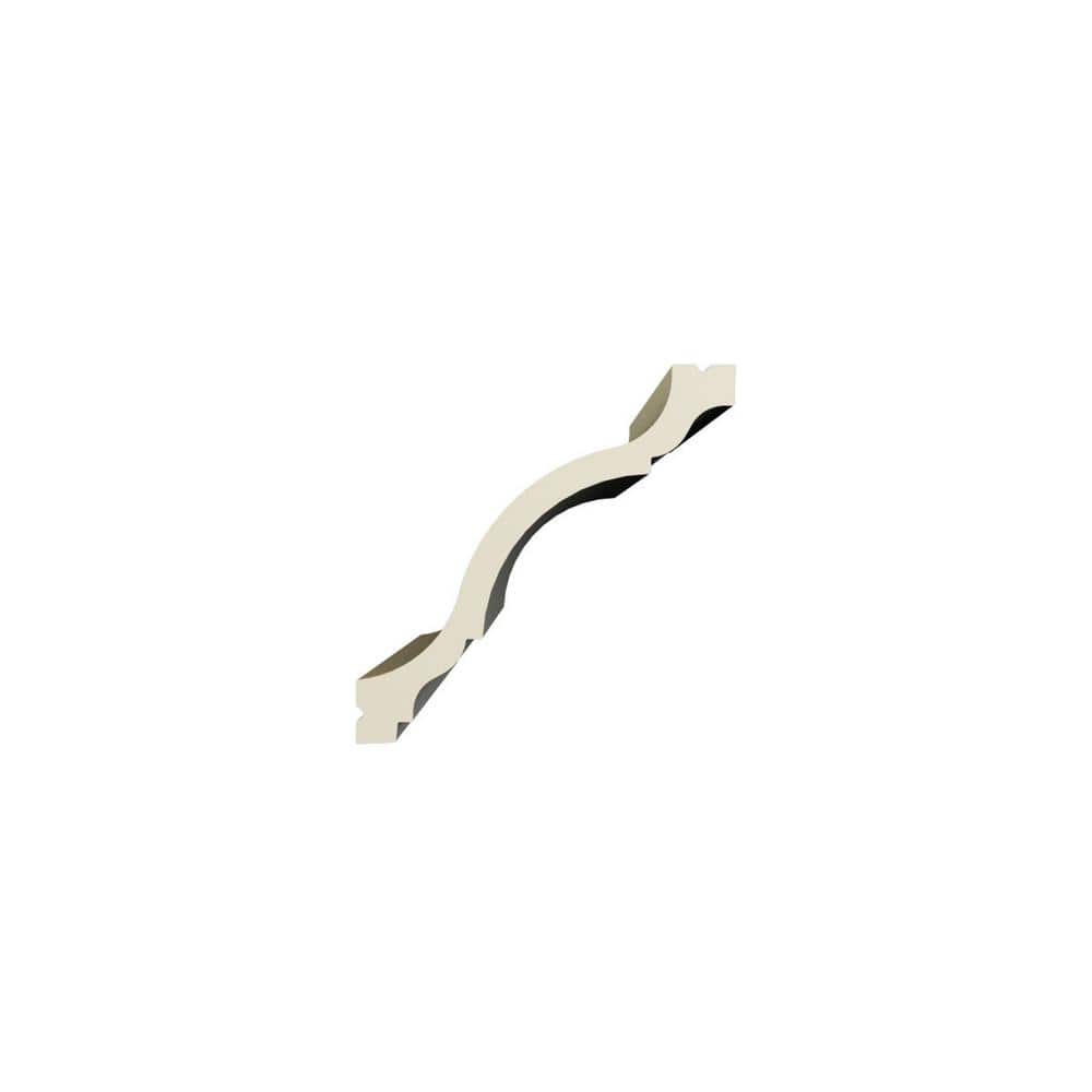 Austin 96" Gray Polyurethane Crown Moulding