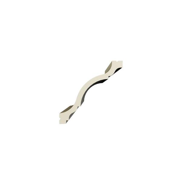 Ekena Millwork Austin 3.5 in. D x 5 in. W x 96 in. L Polyurethane Crown Moulding