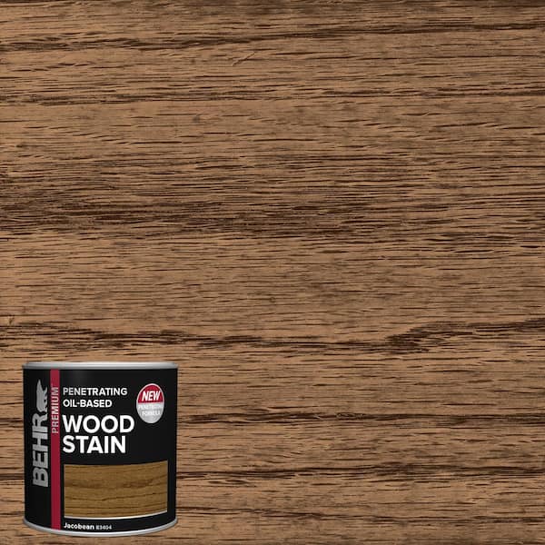 BEHR 8 oz. #TIS-504 Jacobean Transparent Oil-Based Advanced