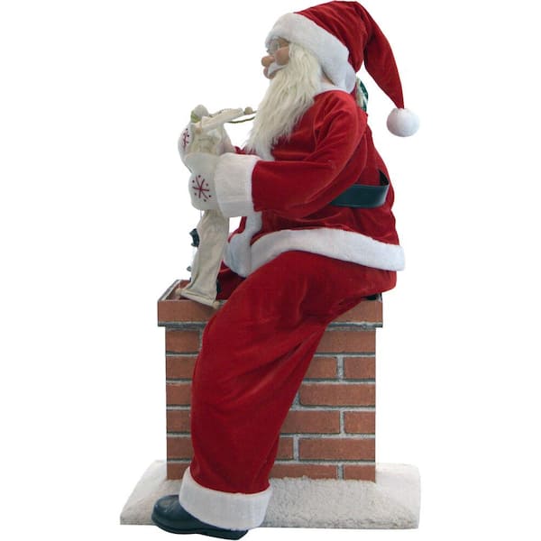 Santa Red with Bag Size 100 Musical Furniture Christmas Christmas Music 