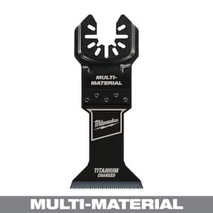 1-3/4 in. Titanium Bi-Metal Universal Fit Metal Cutting Multi-Tool Oscillating Blade (1-Pack)
