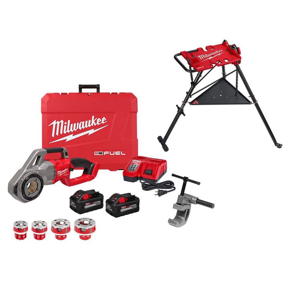 Milwaukee M18 Fuel OneKey Cordless Brushless Pipe Threader Kit with