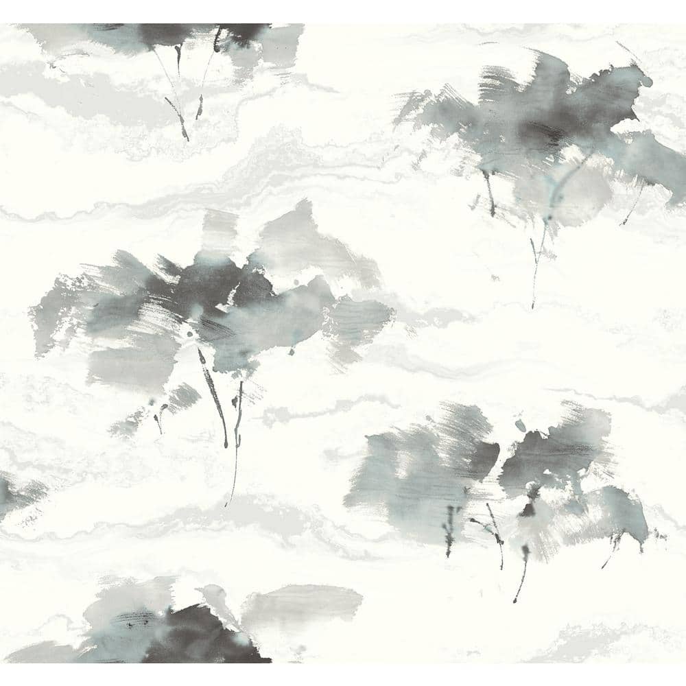 Brushstroke Trees Metallic Silver, Ebony, and Pearl Paper Strippable Roll (Covers 60.75 sq. ft.) price history on PriceWatchPro