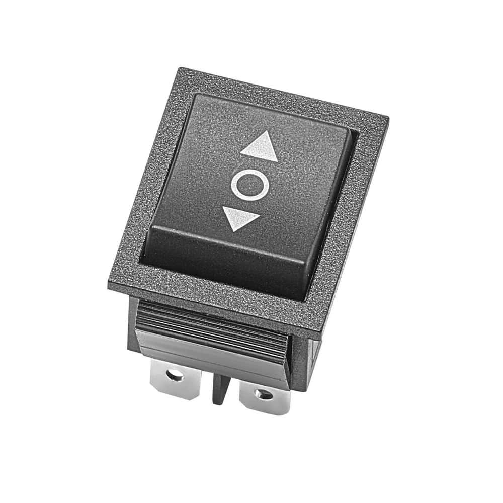 SKYSHALO Rocker Switch, 6 Pin Momentary DPDT Rocker Switch, 3