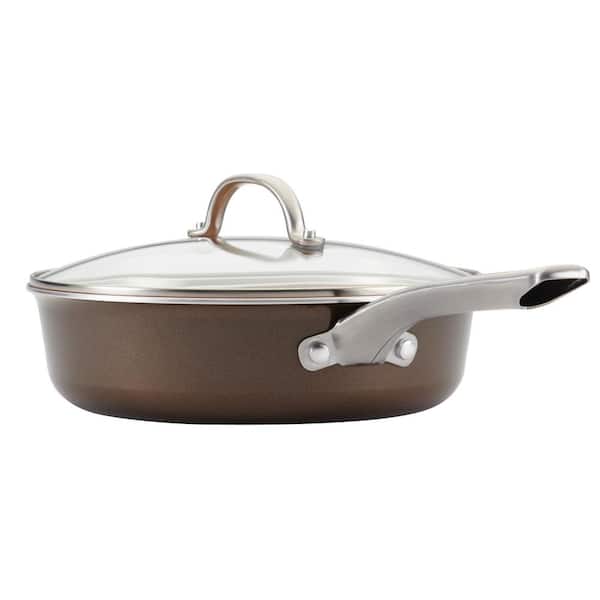 Ayesha Curry Professional 10 qt. Charcoal Hard Anodized Aluminum Nonstick  Stockpot 80295 - The Home Depot