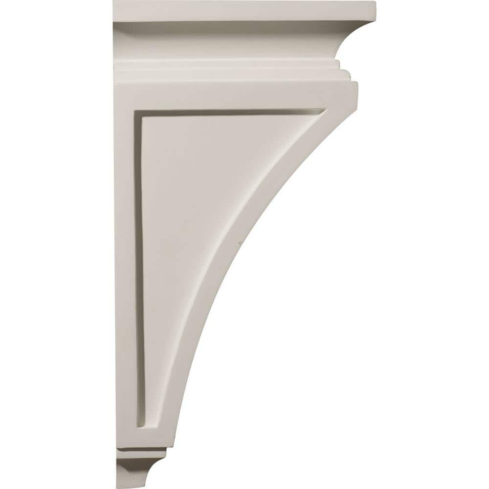 Gray Urethane Decorative 14-Inch Corbel