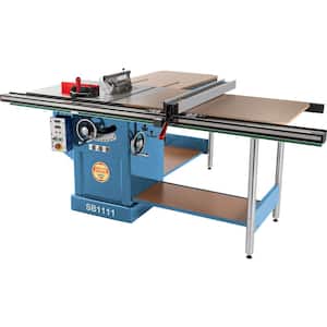 10 in. 3HP 220-Volt Table Saw With Extension Rails