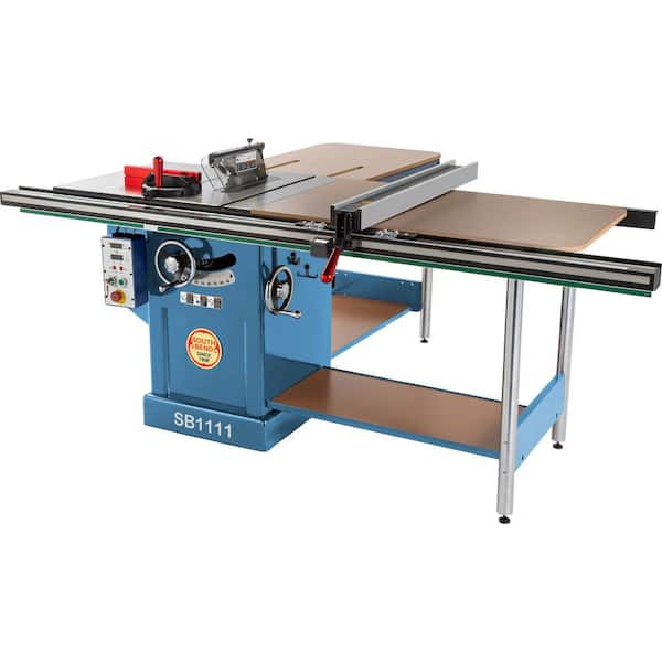 South Bend 10 in. 3HP 220-Volt Table Saw With Extension Rails