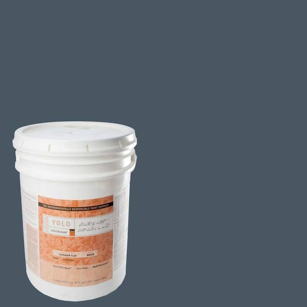 YOLO Colorhouse 5-gal. Wool .06 Flat Interior Paint-DISCONTINUED