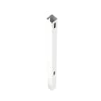 5 in. x 5 in. x 8 ft. White Vinyl Routed Fence Line Post