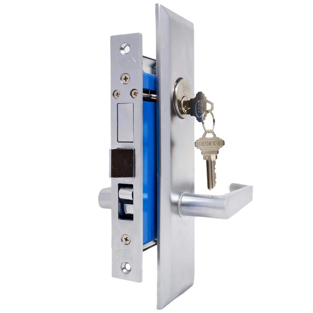 Solid Brass Door Mortise Lock Skeleton Key ~ 3/8 x 3/8 Bit