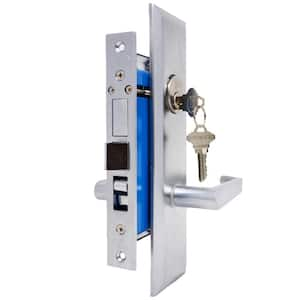 Prime-Line Vintage Style Mortise Lock Assembly, 5-1/2 in. Face