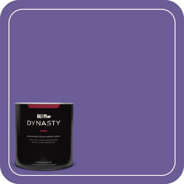 BEHR DYNASTY 1 qt. #P560-6 Just a Fairytale Matte Interior Stain-Blocking Paint & Primer