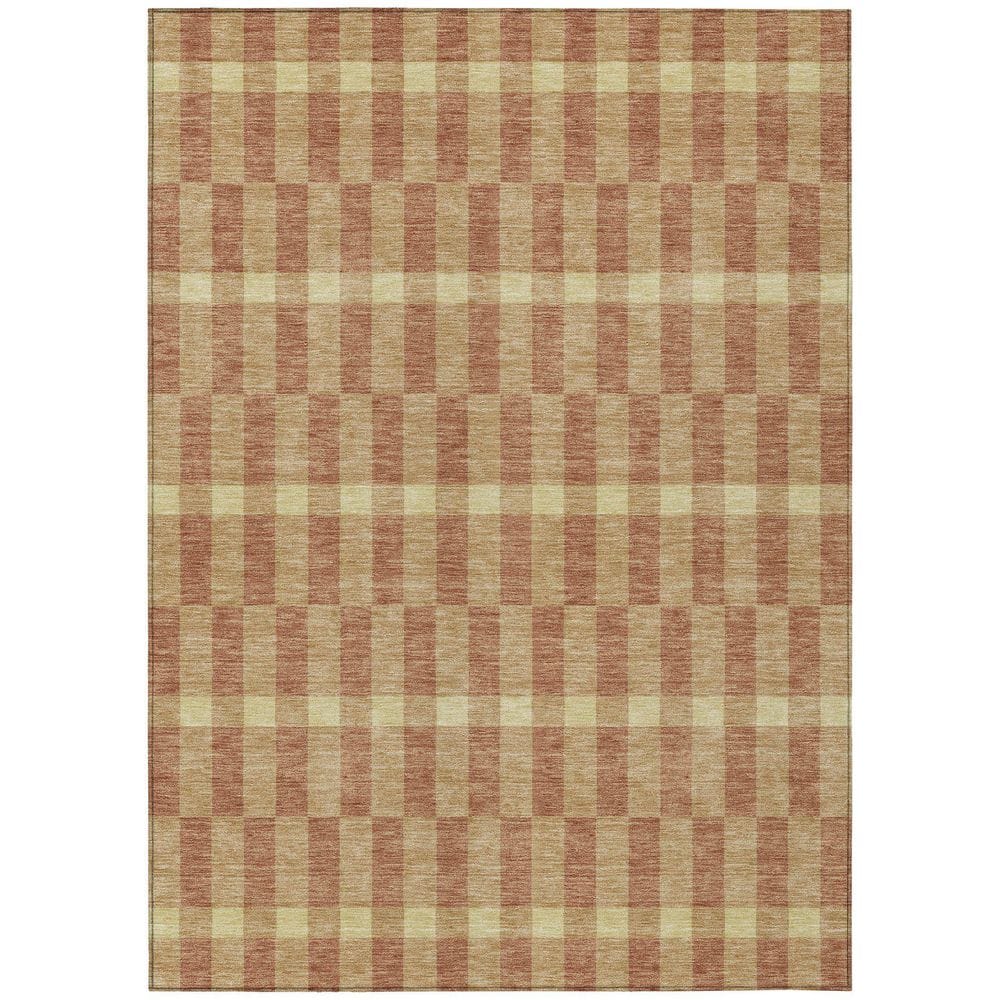 Chantille Machine Washable Indoor/Outdoor Abstract ACN2547 Gold 5 ft. x 7 ft. 6 in. Area Rug price history on PriceWatchPro