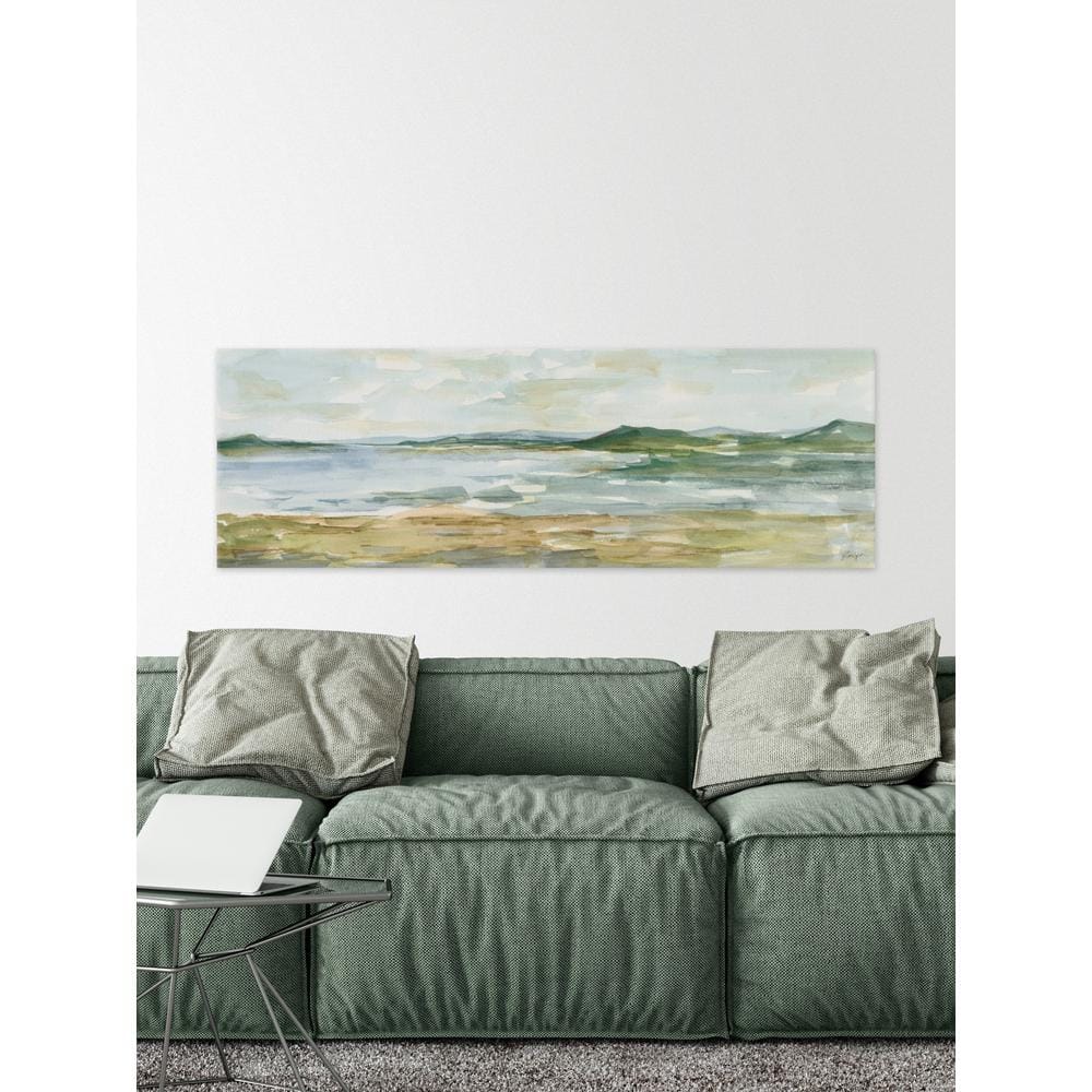 5 in. H x 15 in. W Panoramic Seascape I by Marmont Hill Canvas Wall Ar