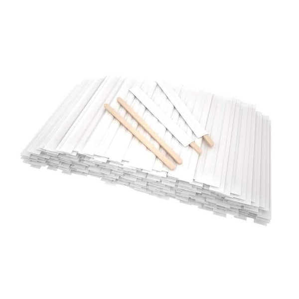 Natural Brown Disposable Wooden Coffee Stir Sticks Stirrer Tableware 1000-Piece Per Case Individually Wrapped