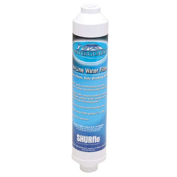 Shurflo Waterguard In-Line Filter - 10 in. Filter, 1.5 GPM