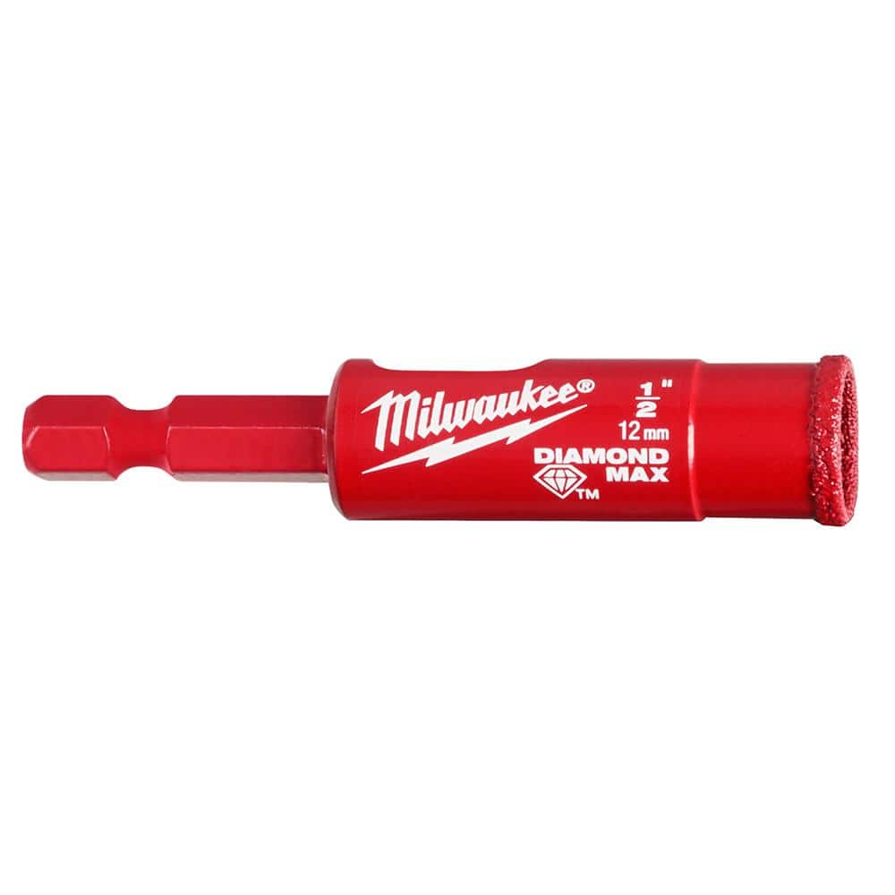 Milwaukee 1/2 in. Diamond Max Hole Saw 