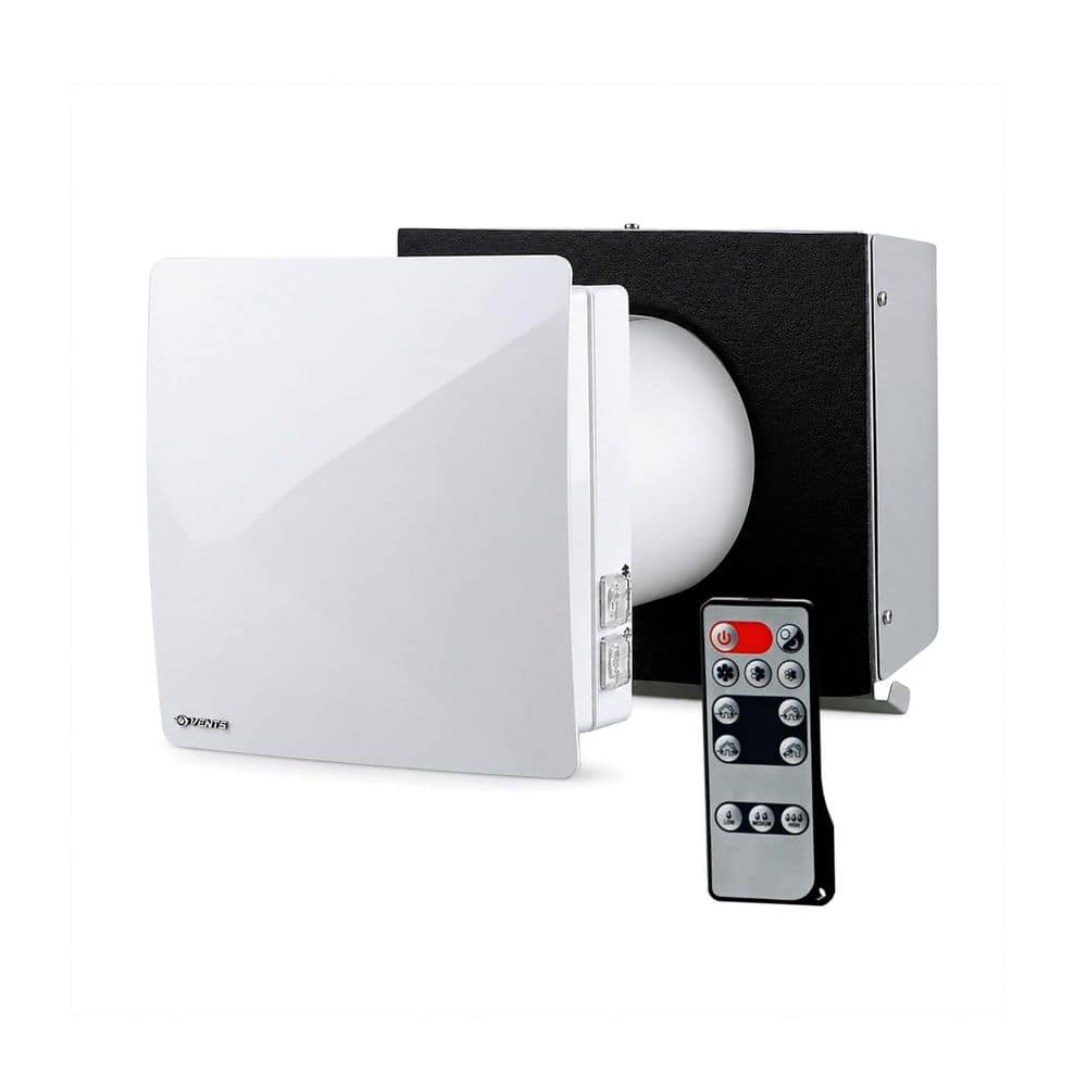 TwinFresh Comfo Ductless Energy Recovery Ventilator - Wall Mounted Single-Room ERV 30 CFM - Efficient Fresh Air Exchange