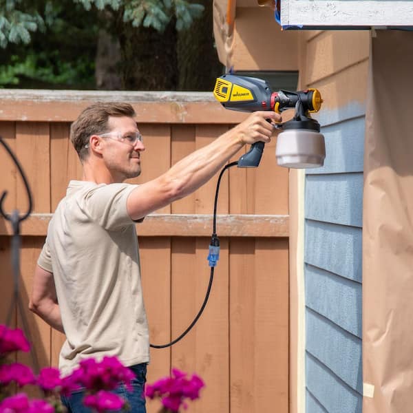 Wagner FLEXiO 1500 Electric Handheld HVLP Paint and Stain Sprayer
