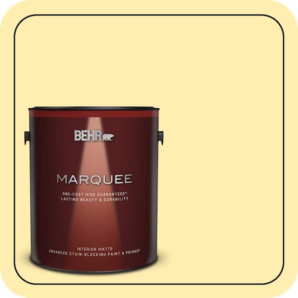 BEHR MARQUEE 1 gal. #ICC-50 Joyous Matte Interior Paint & Primer