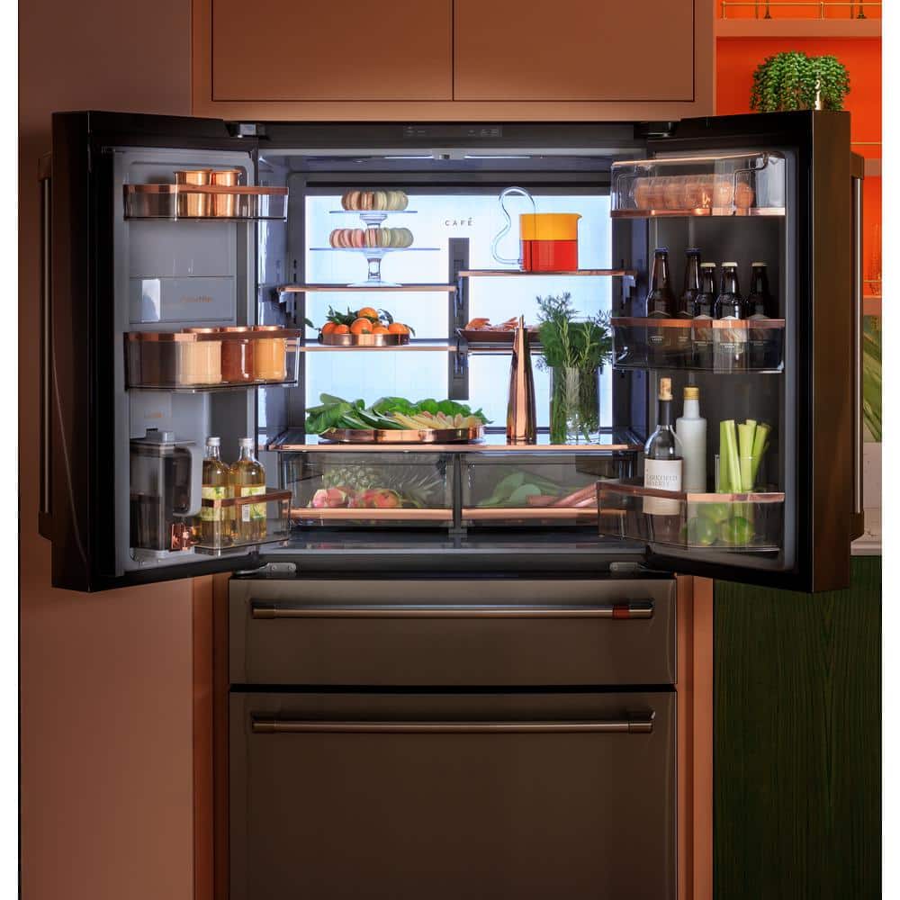 Stainless Steel 28.7 Cu. Ft. Smart French Door Refrigerator with Ice Maker