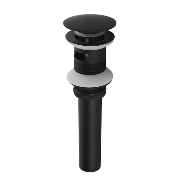UKISHIRO Copper Pop-Up Drainer in black