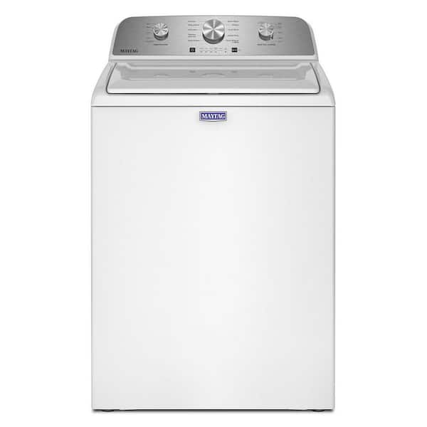 4.2 cu. ft. Top Load Washer in White with Deep Fill Option and Power Agitator