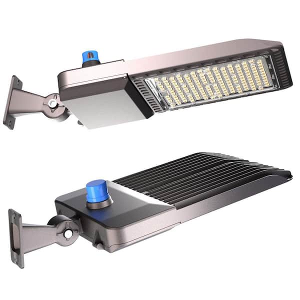 bulbeats 420watt LED Parking Lot Light 60000LM-2000W Equivalent Parking Lot with Photocell Slip fitter Mount Area Light-2Pack