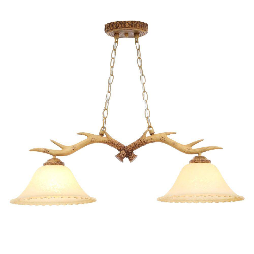 antler light fixtures home depot