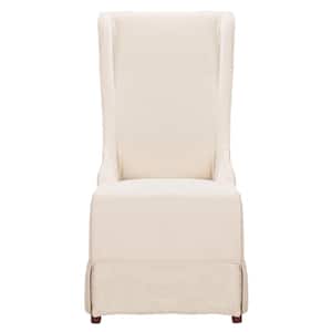 Bacall Natural Cream Cotton Blend Dining Chair