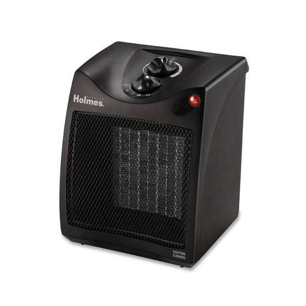 Holmes 800-Watt Compact Ceramic Heater with Manual Thermostat