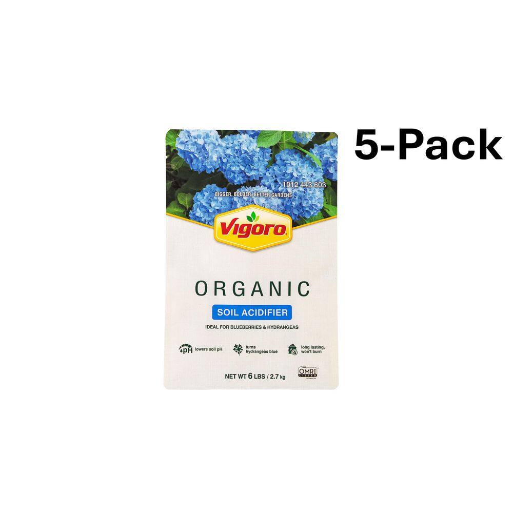 6 lb. Organic Soil Acidifier Plant Food (5-Pack) price history on PriceWatchPro