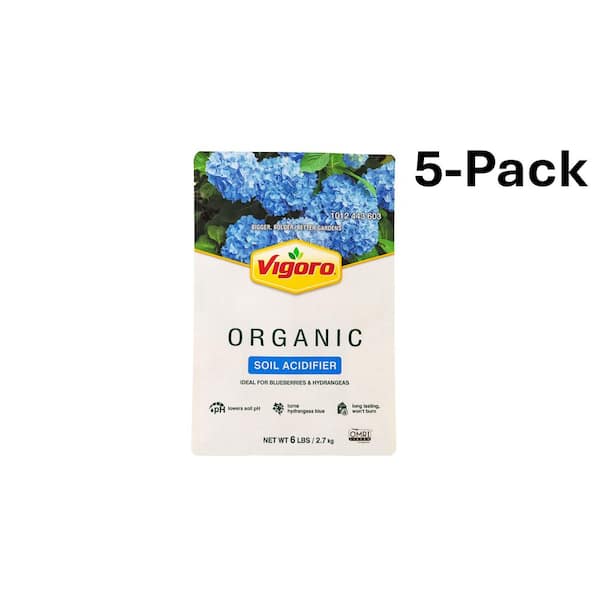6 lb. Organic Soil Acidifier Plant Food (5-Pack)