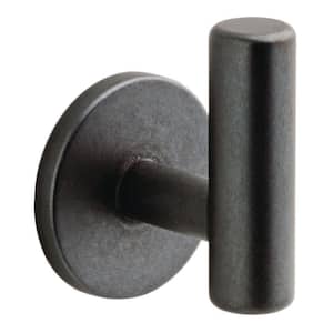 2-1/32 in. Soft Iron Single Post Wall Hook