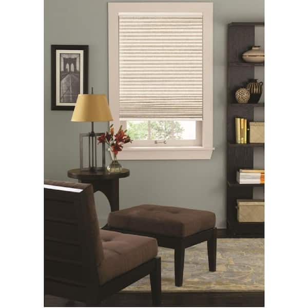 Bali Cut-to-Size Sandstone 9/16 in. Cordless Blackout Cellular Shade - 17.5 in. W x 72 in. L (Actual Size is 17 in. W x 72 in. L)