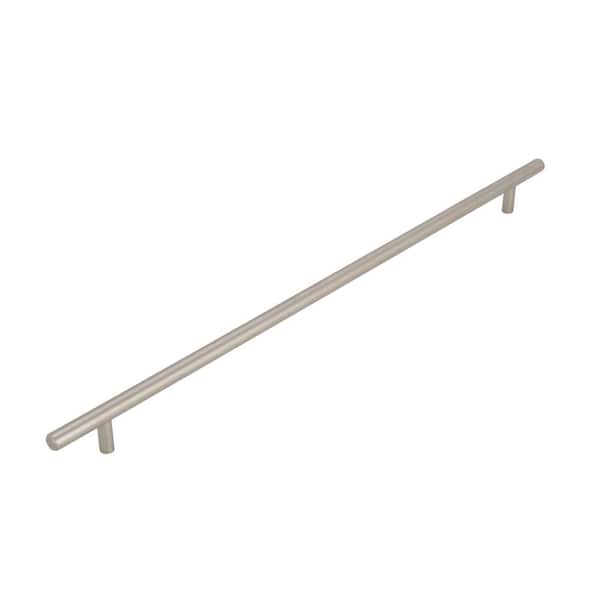Amerock Bar Pulls 16-3/8 in. (416mm) Modern Stainless Steel Bar Cabinet Pull